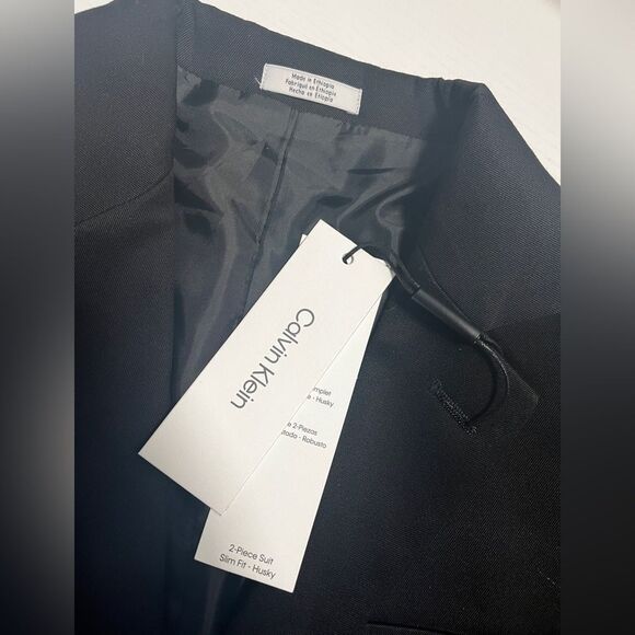 NWT Calvin Klein Boys Suit Sz 12 Husky - Picture 5 of 12